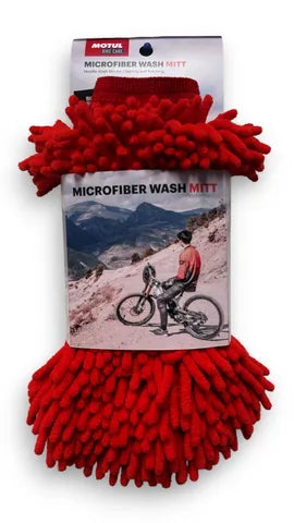 BIKE CARE MICROFIBER WASH MITT