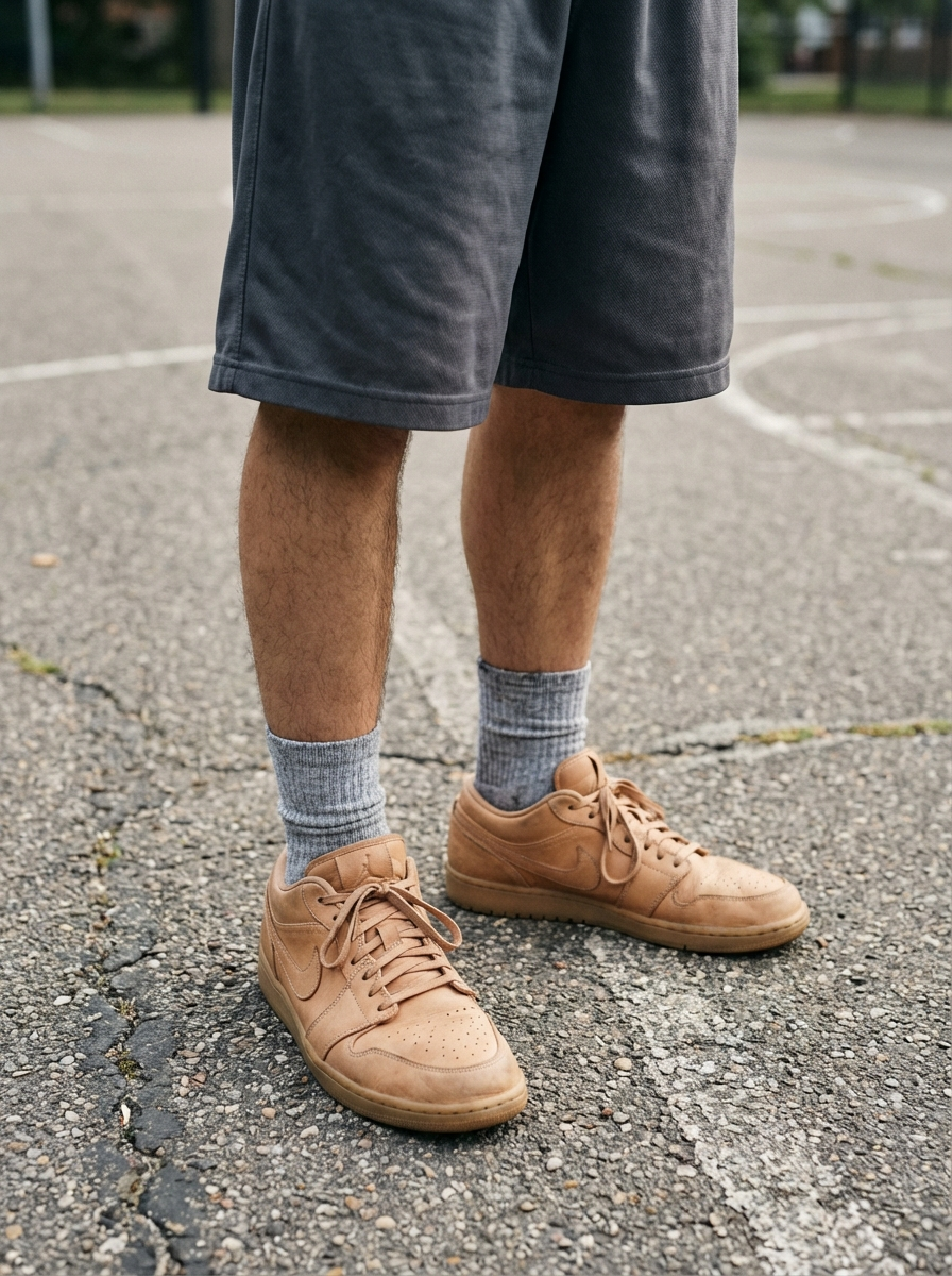 Grey Basketball Shorts